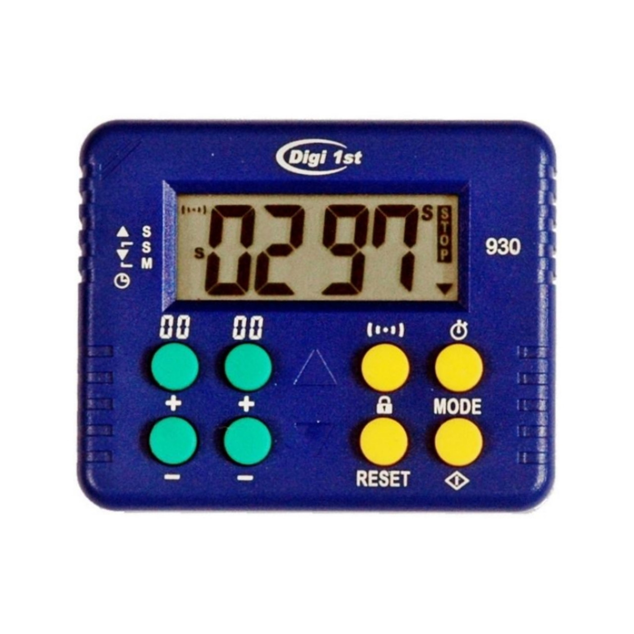 Fisherbrand Digital Timer Counts down from 99 minutes to 59 seconds in