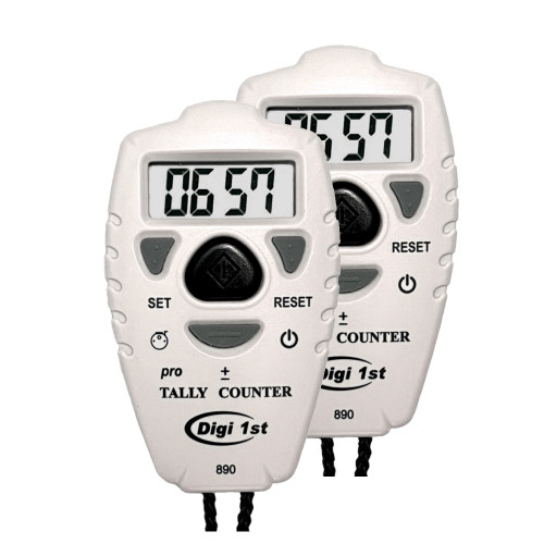 Digi 1st TC-04 Hand Tally Counter, Digital Pitch Counter Clicker