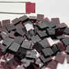 30% OFF GGG Aubergine Silk Purple English Muffle Stained Glass Mosaic Tiles