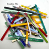 1/2 lb Stained Glass Mosaic Strips, Mixed Colors (Select your own color scheme.)