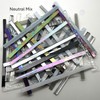 1/2 lb Stained Glass Mosaic Strips, Mixed Colors (Select your own color scheme.)