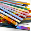 1/2 lb Stained Glass Mosaic Strips, Mixed Colors (Select your own color scheme.)
