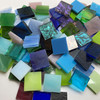 30% OFF Cool Mix Stained Glass Mosaic Tiles