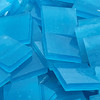 Bright Blue Wispy Stained Glass Mosaic Tiles