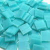 Summer Sky Blue Stained Glass Mosaic Tiles