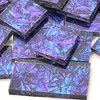 30% OFF Blue & Violet Van Gogh Stained Glass Mosaic Tiles 