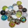 NEW 20 "All Mixed Up!" 12mm Round Glass Cabochons