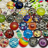 NEW 20 "All Mixed Up!" 12mm Round Glass Cabochons