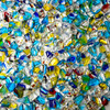 NEW 1oz FUSED Stained Glass Translucent NUGGETS (per oz)