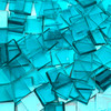 NEW Turquoise Cathedral Stained Glass Mosaic Tiles COE 96
