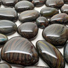 NEW 1oz Fused Stained Glass SWIRLY STONES (8-10pcs per oz)