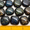 FUSED Black Radium Iridescent Cabochon Mix, 8pcs *Limited Stock*