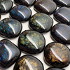 FUSED Black Radium Iridescent Cabochon Mix, 8pcs *Limited Stock*
