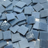 GGG 1/2" x 1/2" Payne's Gray Opal Stained Glass Mosaic Tiles COE 96 (100 tiles)