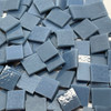 GGG 1/2" x 1/2" Payne's Gray Opal Stained Glass Mosaic Tiles COE 96 (100 tiles)