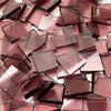 GGG 1/2" x 1/2" Pale Purple Translucent Stained Glass Mosaic Tiles COE 96 (100 tiles)