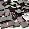 GGG 1/2" x 1/2" Violet Translucent Stained Glass Mosaic Tiles COE 96 (100 tiles)