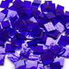 Blueberry Rough Rolled Stained Glass Mosaic Tiles COE 96