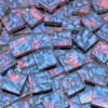 30% OFF Red & Blue Van Gogh Stained Glass Mosaic Tiles