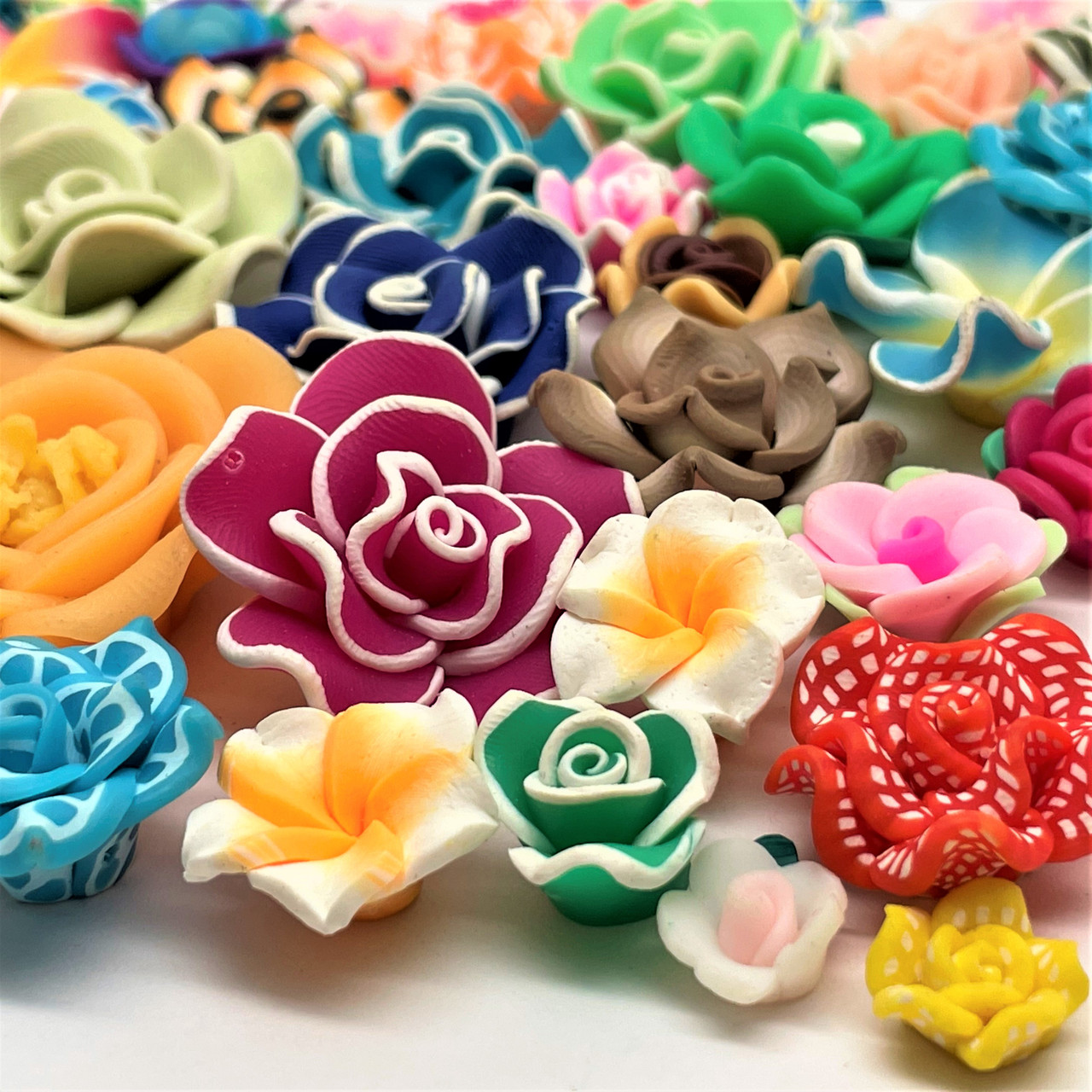 Polymer Clay Flowers Project One – Tejana Made