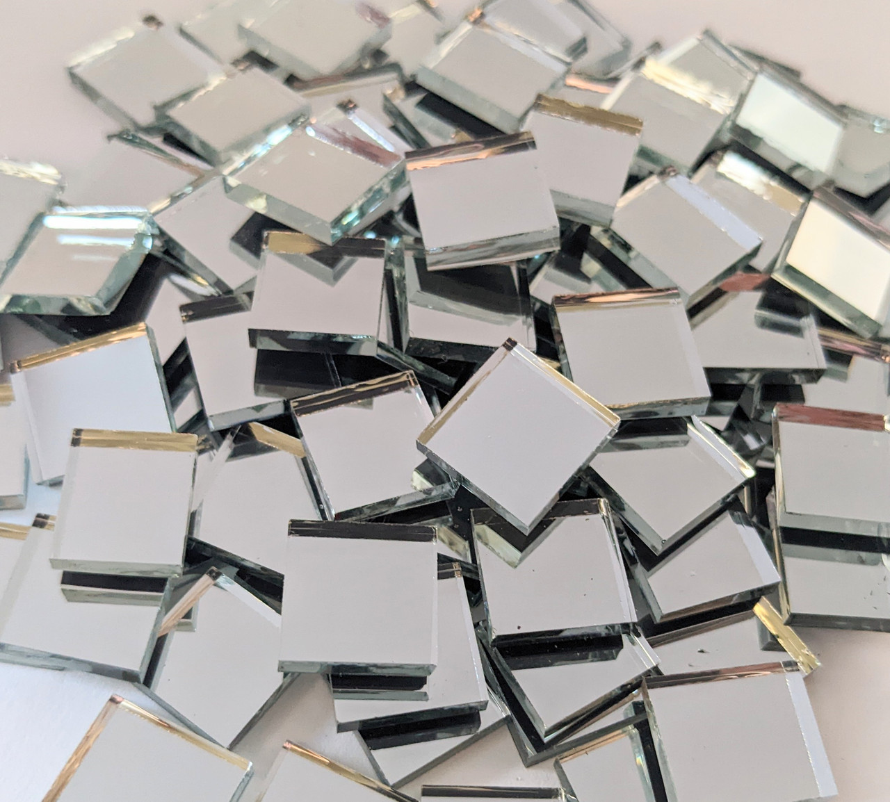 Craft Mirrors - Mirror Mosaic Tiles - Mosaic Mirror Tiles - Craft Mirror  Bulk