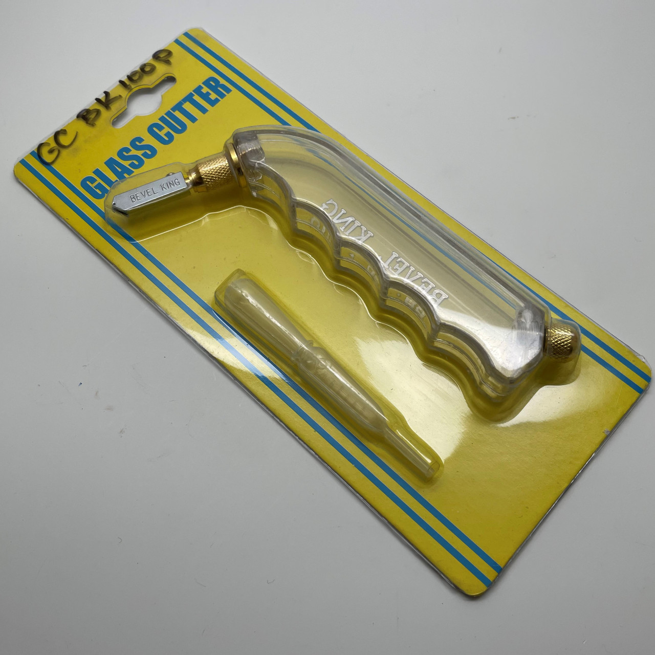 "Glass Cutter" Pistol Grip Glass Cutter With Oil Reservoir, Pattern Head/Tip