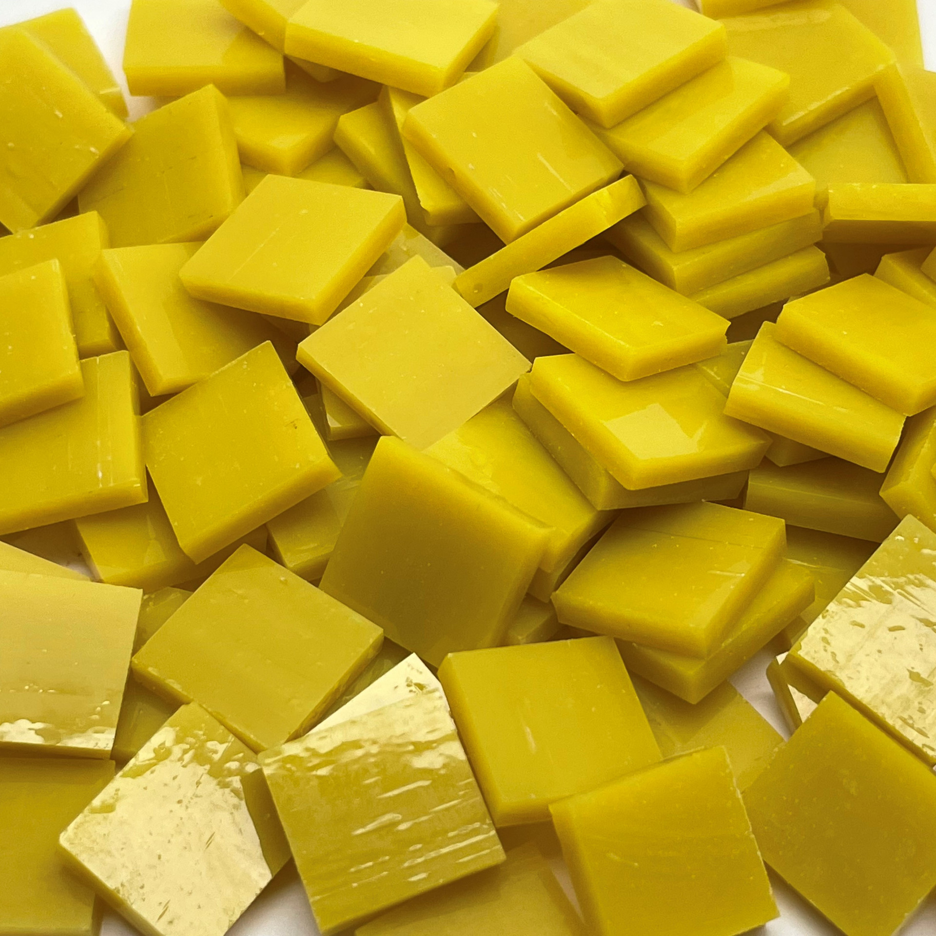 Egg Yolk Yellow Opal Stained Mosaic Tiles Mosaic Tile Mania