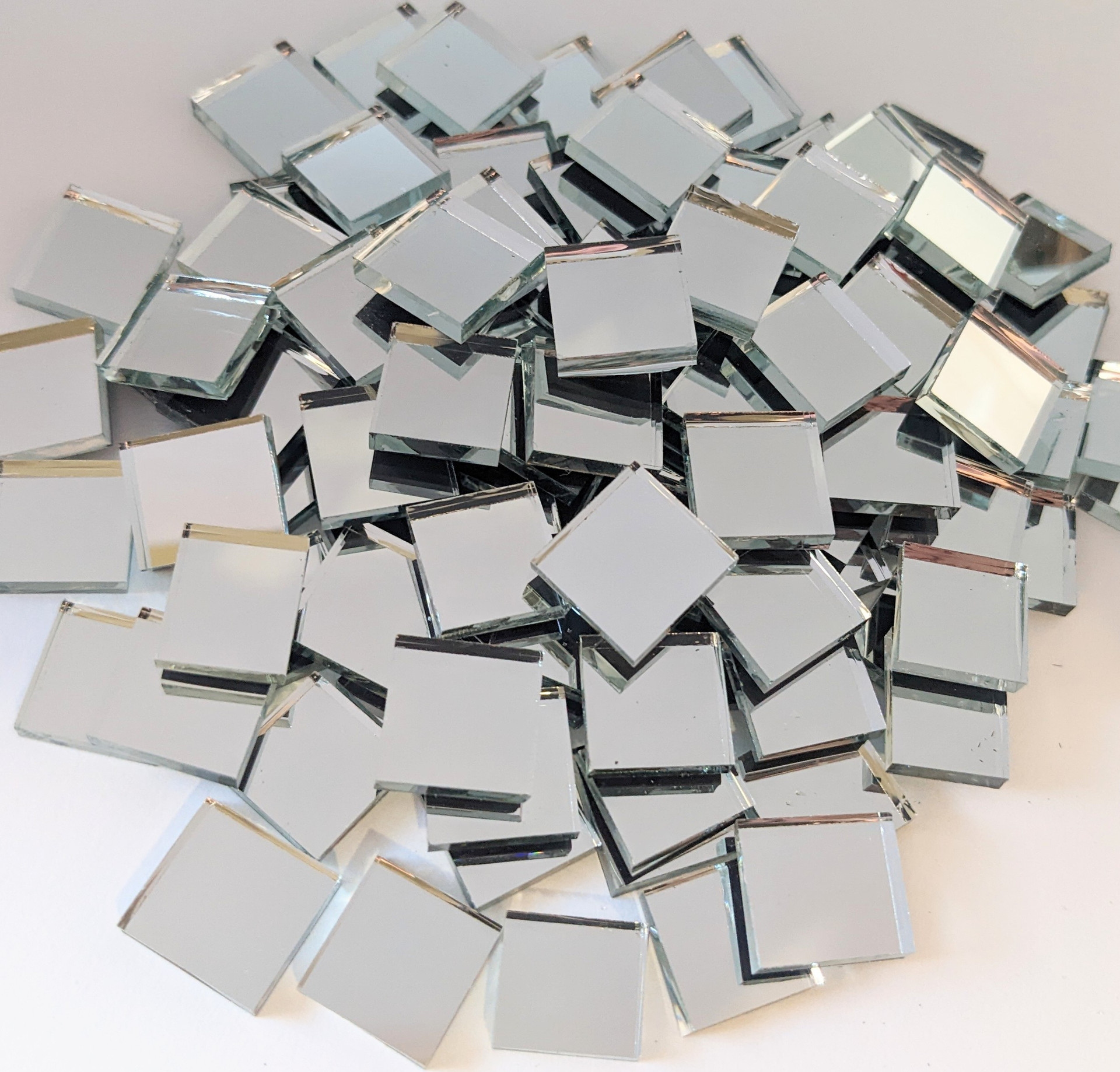 Disco Ball Silver Mirror Glass Mosaic Tiles Mosaic Tile Mania