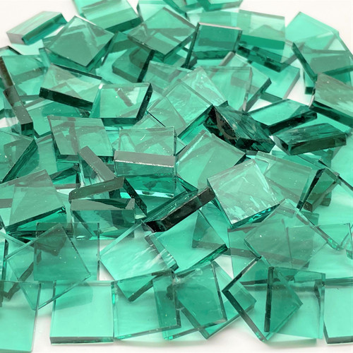 GGG Emerald Ice Green Waterglass Mirror Stained Glass Mosaic Tiles - Mosaic  Tile Mania