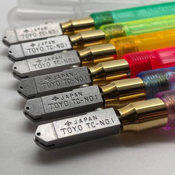 TOYO TC1PR Comfort Grip Supercutter, Pattern Blade, Colors