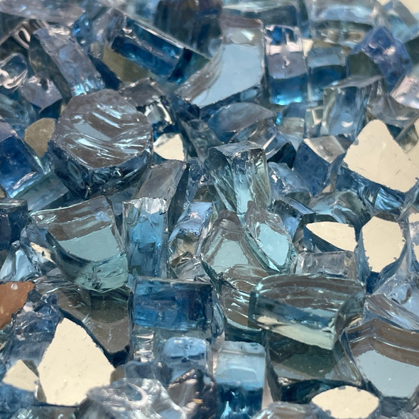Blue Dazzle Glass, 1/2 lb
