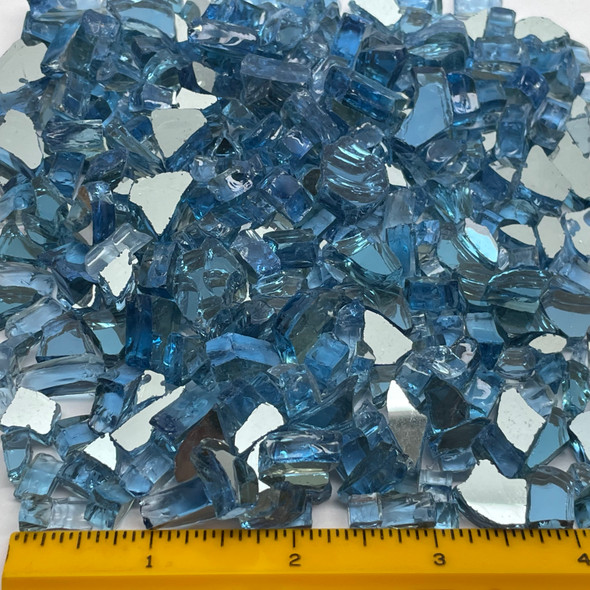 Blue Dazzle Glass, 1/2 lb