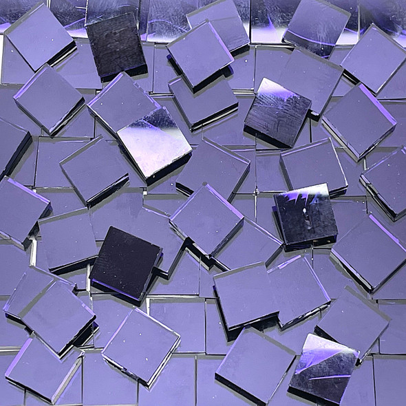 NEW Dark Purple Mirror Glass Mosaic Tiles