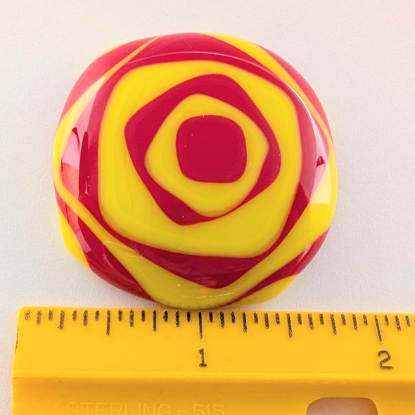 Fused Stained Glass CENTERPIECE, 569-E