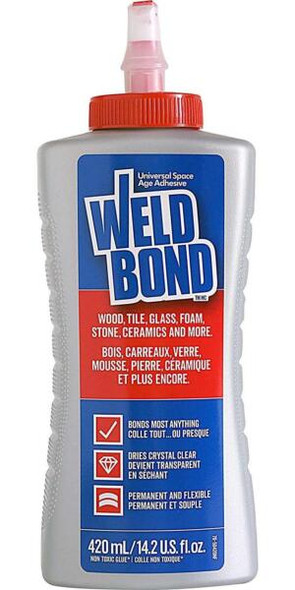 Weldbond Mosaic Adhesive 14.2oz Bottle