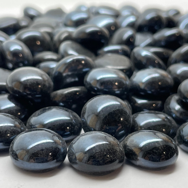 GGG CHARCOAL Glass Gems, small, 1 lb