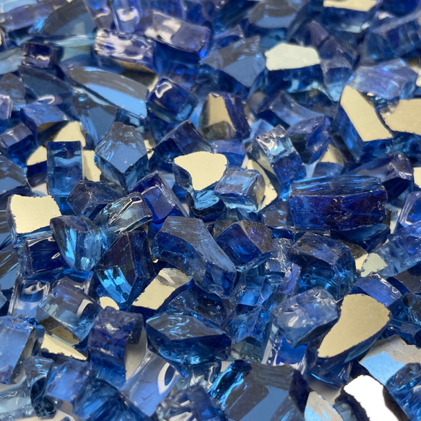 Cobalt Blue Dazzle Glass, 1/2 lb