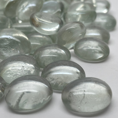 30% OFF CHARCOAL Glass Gems, small, 1 lb