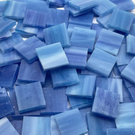 30% OFF NEW Bermuda Blue Opal Stained Glass Mosaic Tiles