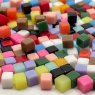 NEW 200 Mini Cubes, Multi-color, 4mm