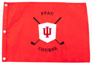 PFAU COURSE EMBROIDERED PIN FLAG