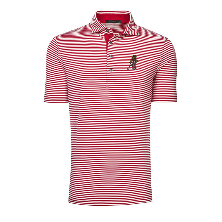 GREYSON QUOGUE POLO  VARSITY RED/ARCTIC