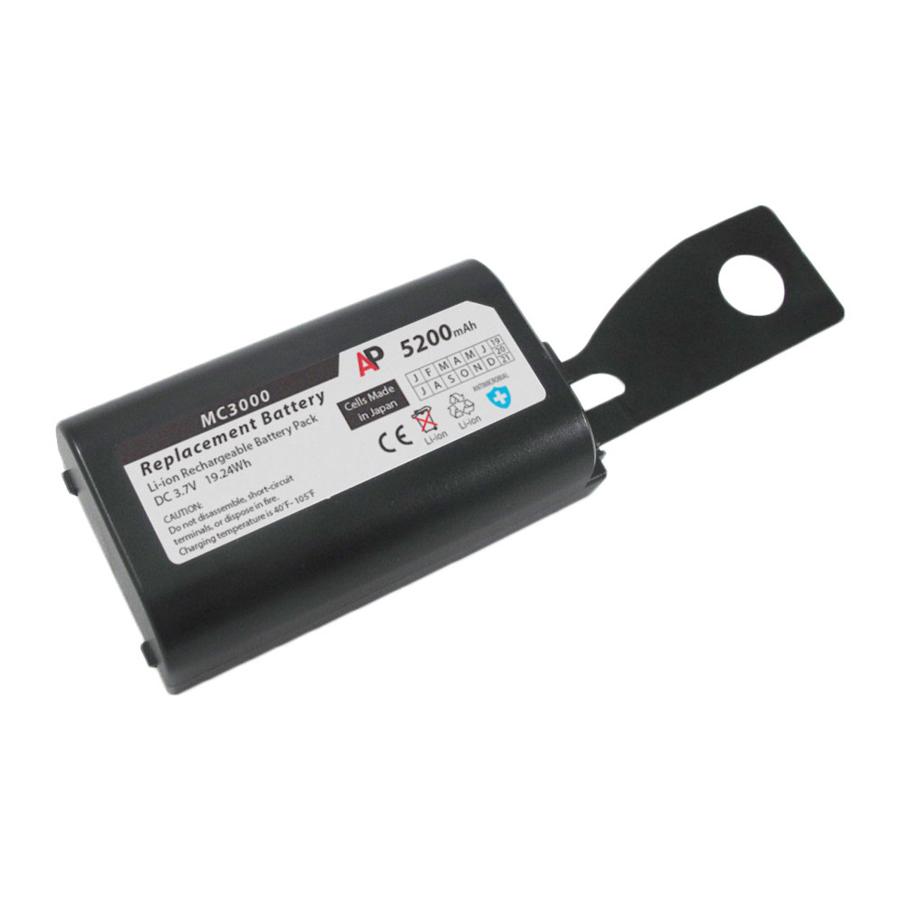 Motorola Symbol Mc30x0 Image Mc3090g Scanners Replacement Battery 5200 Mah Artisan Power