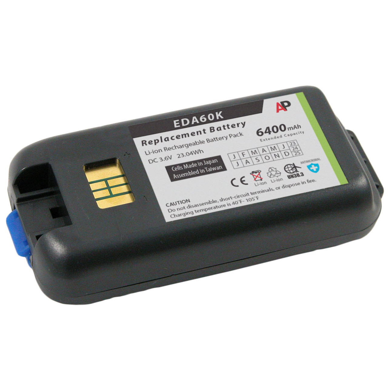 Replacement Battery for Honeywell EDAK60 Scanner. 6400 mAh