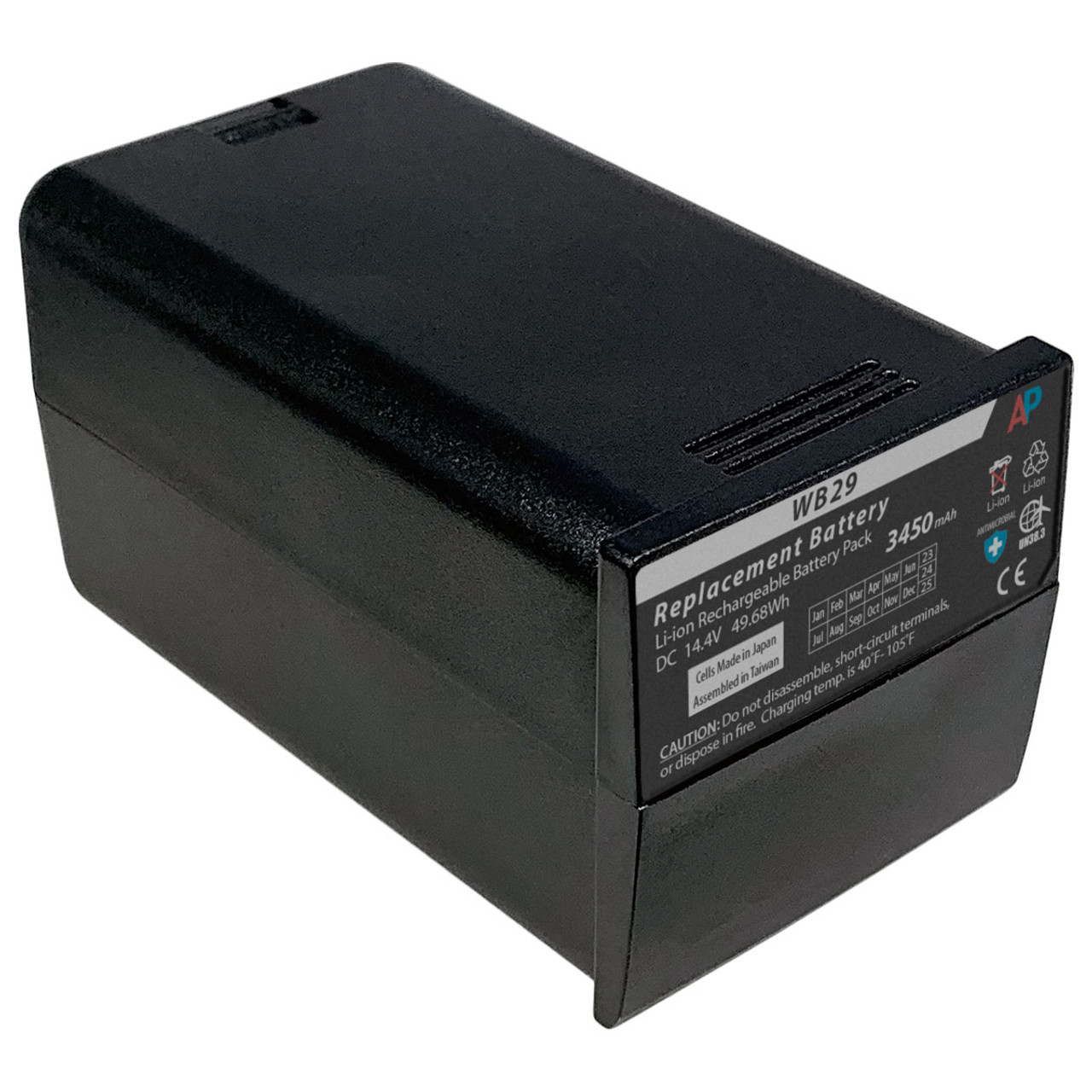 WB29 / WB29A / WB29B Replacement Battery for Godox AD200 & AD200PRO Flash