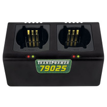 Transformer Charger for two Andis Supra ZR II and Pulse ZR II Clipper Batteries (79025 and DBLC-2)