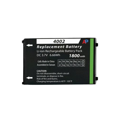 Replacement Battery for AWR Advantage Radios AWR-4000 & AWR-4002 (Extended Capacity)