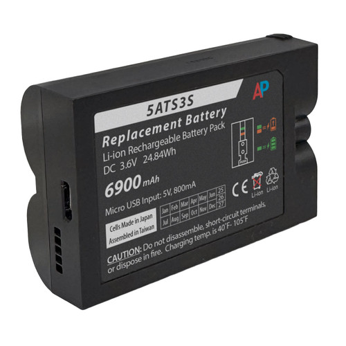 Quick Release Battery Pack for Ring Video Doorbell, Outdoor Cam, Stick Up Cam, and more. Replaces 5ATS3S