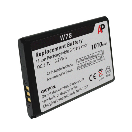 Replacement Battery for Yealink W78H, W78P, W73H, W73P, W53H, W53P Replacement Battery for Yealink W78H, W78P, W73H, W73P, W53H, W53P