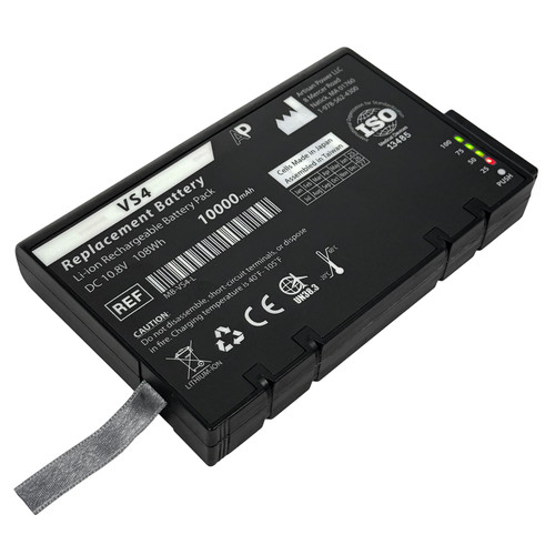 Philips Suresigns VM4, VM6, VM8 Monitors, VS2, VS3, VS4 Replacement Battery